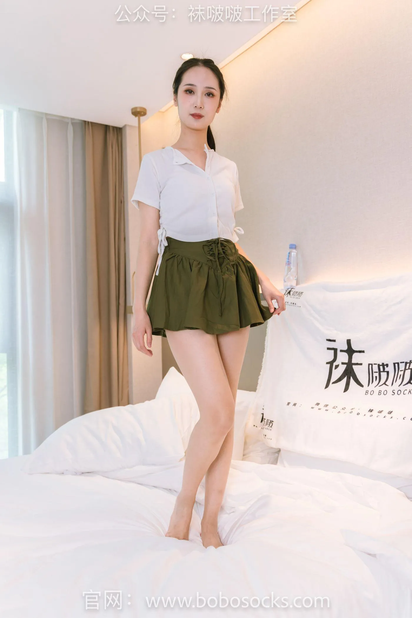 [BoBoSocks袜啵啵]NO.095 小安-板鞋、小腿丝袜 [140P]插图2